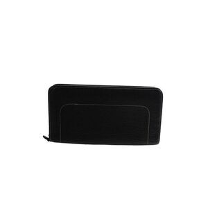 Bench Womens Leather Rectangle Lined Card Holder Wallet Black OS